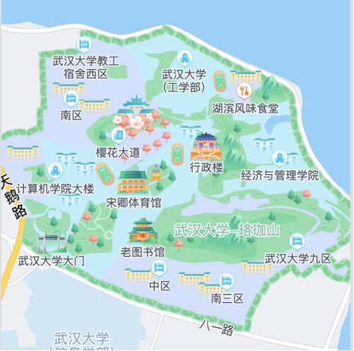 学院地图怎么弄好看，校园地图图标(校园地图怎么画简单)