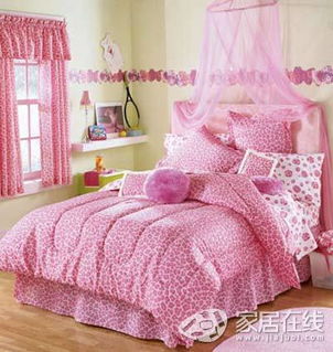 浪漫粉色装修 保留居室雅致的淑女风范