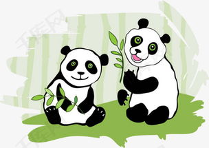 卡通熊猫素材图片免费下载 高清图片png 千库网 图片编号7358828 