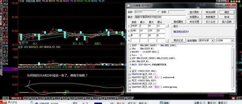 同花顺中MACD编辑出了字符可是为什么 DIF 和DEA成了一条线而且恢复默认也变不成原样了 求高手