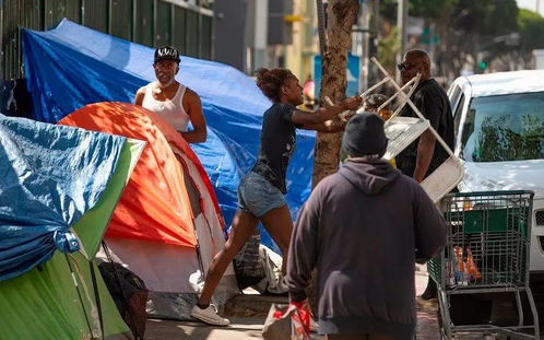 移民生活 加州的错 美国无家可归者人数连续三年上升