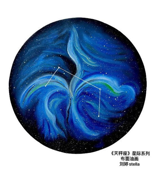 新锐画家刘婷 十二星座星际系列欣赏