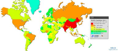世界各国人口排名