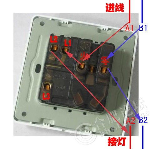 插座开关接线方法怎样正确？