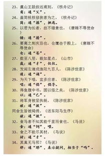 初中语文必备 58个通假字 25个异义词 22个词类活用