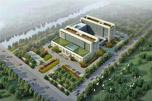 宁波市新城医院建筑设计效果图