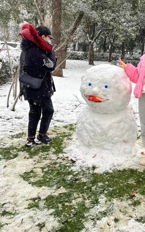 你堆的雪人怎么那么丑 高手说 堆雪人的诀窍是 随便堆