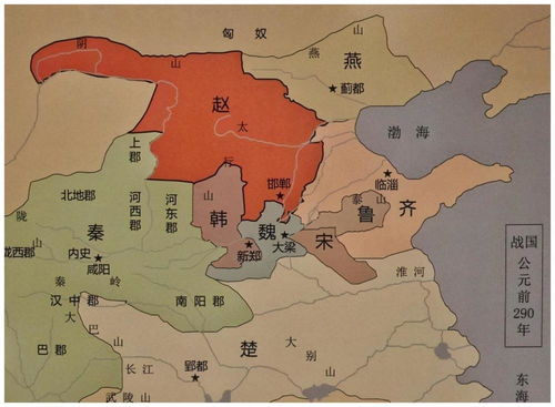 秦始皇灭六国的时候,六国地盘各自在现在哪里 楚国占据长江流域
