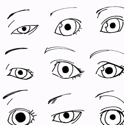 摩羯座恶魔眼睛的简笔画(摩羯座的眼睛怎么画？)(摩羯座的眼神像什么)
