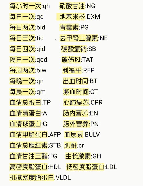 职场干货分享 护士必备知识点 