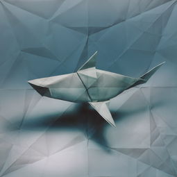 鲨鱼折纸艺术