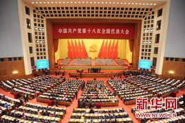 中国共产党第十八次全国代表大会在人民大会堂开幕