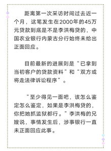 18年后才发现 被贷款 45万元,核实1个月,涉事银行未作有效回应