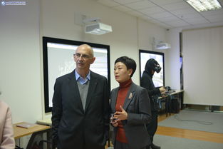 中国高科集团总裁朱怡然一行到访学校洽商国际交流合作 
