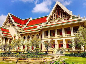 曼谷艺术对旅游的影响朱龙广在泰国的影响力（曼谷朱拉隆功大学纪念公园）