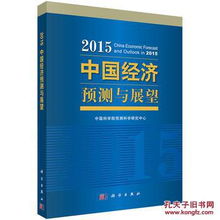 2015中国经济预测与展望 中国科学院预测科学研究中心