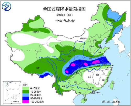 四川盆地淮河流域降雨偏多 江南华南地区有持续性高温