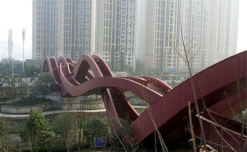 最有中国特色的步行桥,就位于湖南长沙,过个桥还能顺便健个身