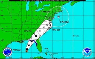 美国佛罗里达州风暴来临 部分地区启动飓风观测 