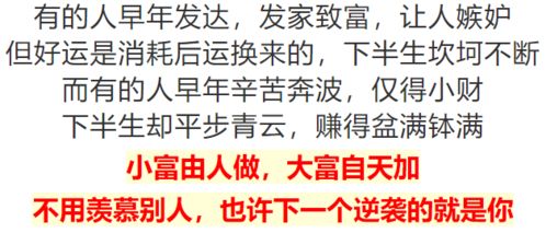 恭喜这三大生肖,上等命格,男女皆是富贵命,一生多福多寿 