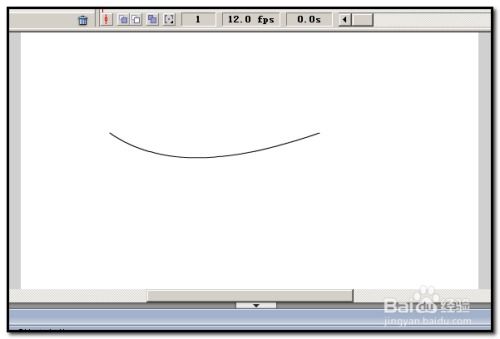 怎样用flash的线条工具画出s型的线条 