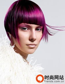 紫色的头发漂亮吗 为什么染紫色头发的人比较少 而染黄色系的头发特别多 其中有什么 秘密 吗 