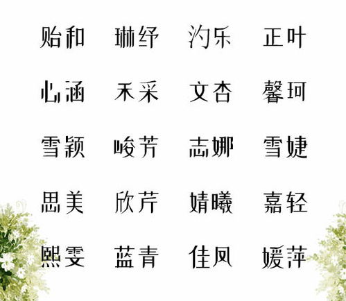 生个宝宝这样起名字,清新俊雅好听不凡