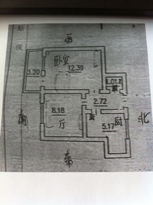 请大师们给看看此房风水,如此布局可否,床头朝西,如果卧室西北角放大衣橱该如何补角,此房除缺角还有哪 