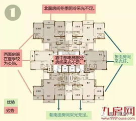 菜鸟别怕 一张图告诉你如何选楼层 选房型布局 