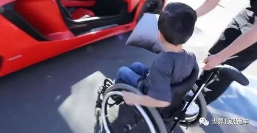 轮椅上的小孩,多看了700万兰博基尼几眼,好心车主直接送他回家