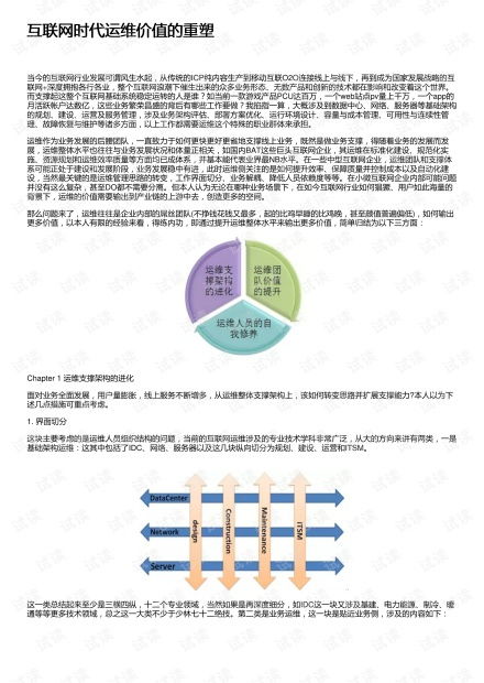 互联网时代的网络自动化运维(如何运维千台云服务器)