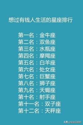 显见大富大贵痣相,白羊很大男子主义,巨蟹一心一意只暖你