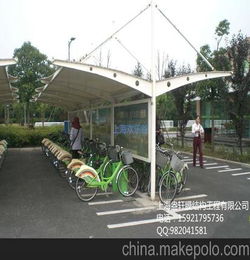 供应上海市崇明岛自行车停车棚 电动车停车棚 停车棚生产厂家
