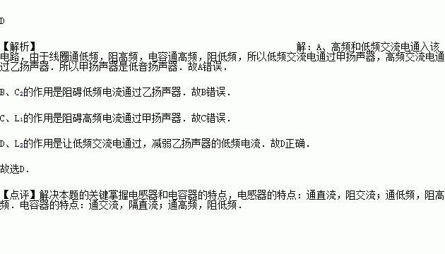 分频式扩音器毕业论文