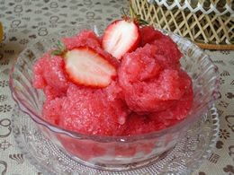 草莓冰点的做法 菜谱 