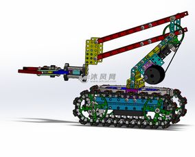 乐高机器人机械臂坦克