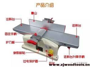 一款适合家用的木工平刨机结构及使用详细图片介绍 