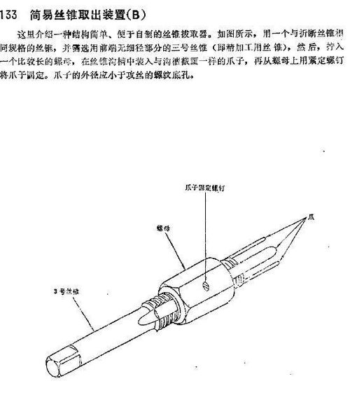 断丝锥的7种取出方法,你还有其他更好的方法吗