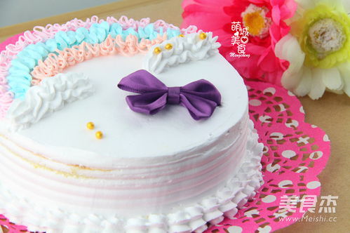 色彩斑斓 甜美的蛋糕