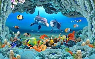 海底世界的动物