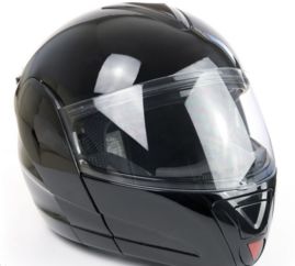怎样使摩托车头盔玻璃透明 