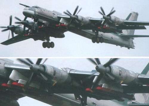 俄军改装图 95轰炸机可挂8枚巡航导弹