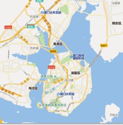 厦门岛内几个区