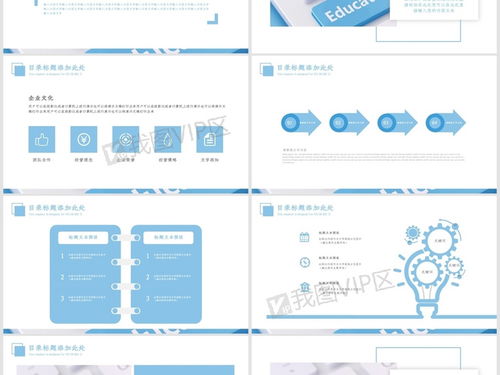 商务风员工团队目标计划管理培训PPT模板模板下载 PPT格式 企业培训大全 PPT模板 