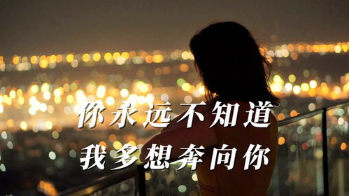 宝藏伤感歌曲推荐,你永远不知道,我多想奔向你