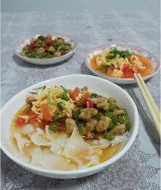 旅游吃货团 还是传统美味面食楸片 掐疙瘩最好吃