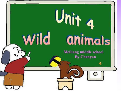 牛津英语8A Unit 4 Wild animals Comic strip Welcome