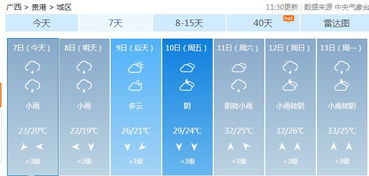 神奇的广西 立夏比冬至冷8度