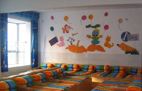 幼儿园睡室布置装修效果图 