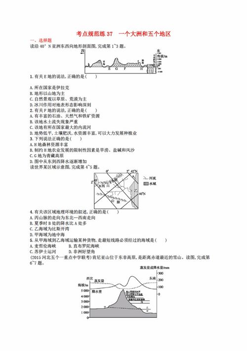 高考地理的知识点